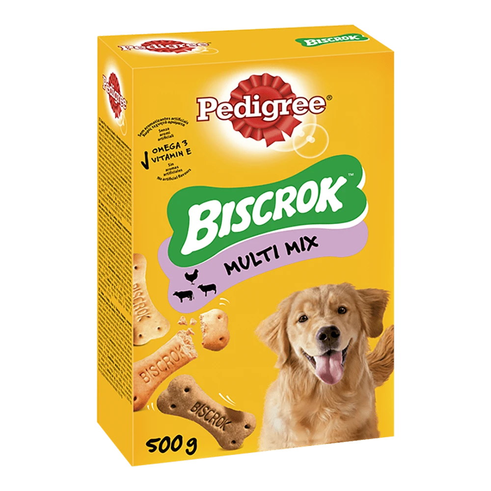 Snack para Perros Biscrok 3 Sabores